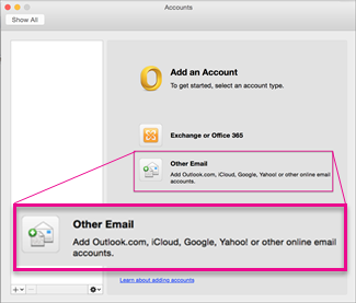 set up gmail in outlook for mac 2011
